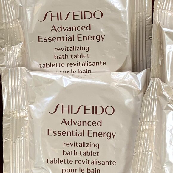 RARE Shiseido Advanced Essential Energy Revitalizing Bath Tablets - Picture 3 of 9